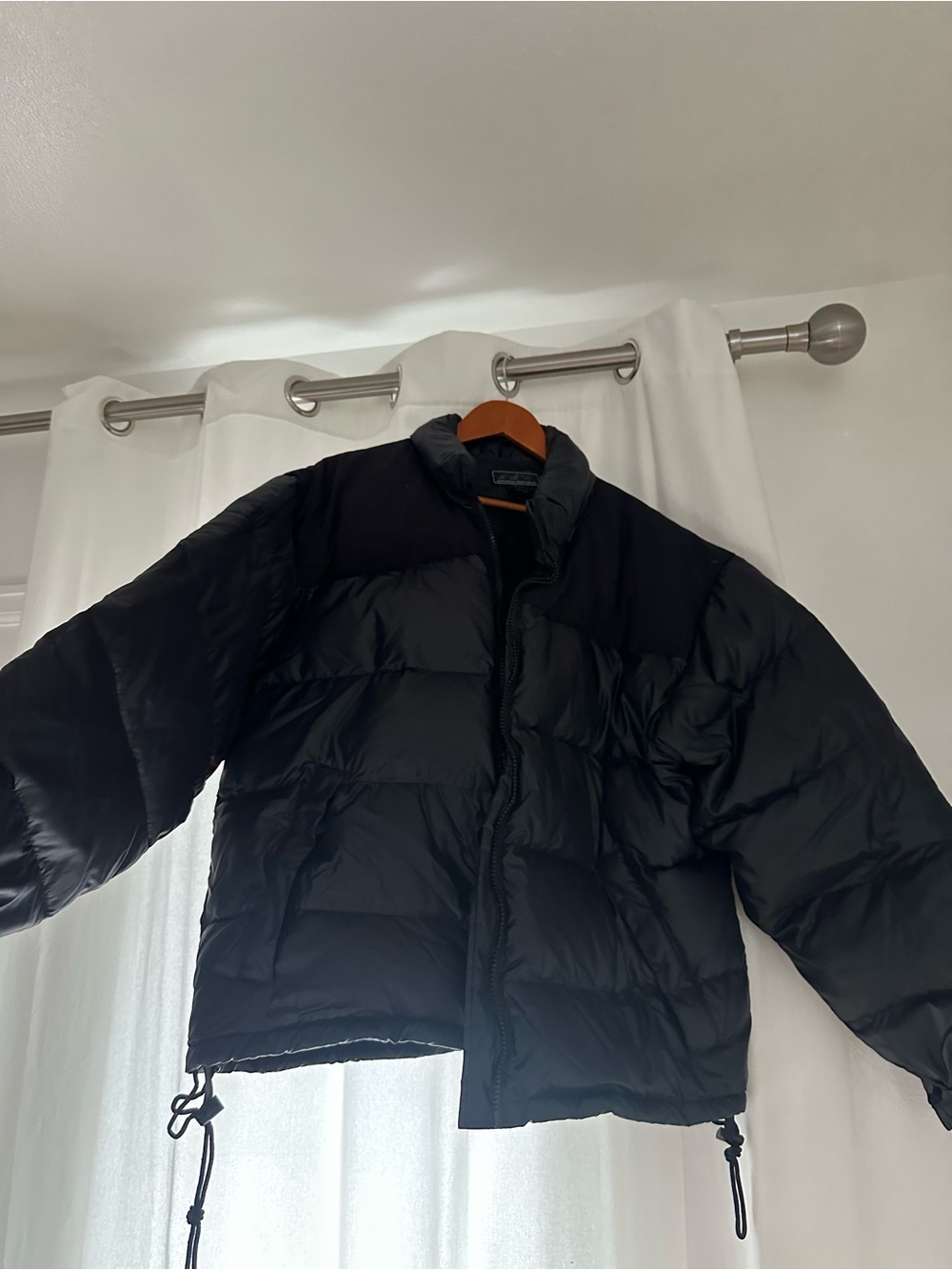 Banana Republic Black Puffer Performance Jacket